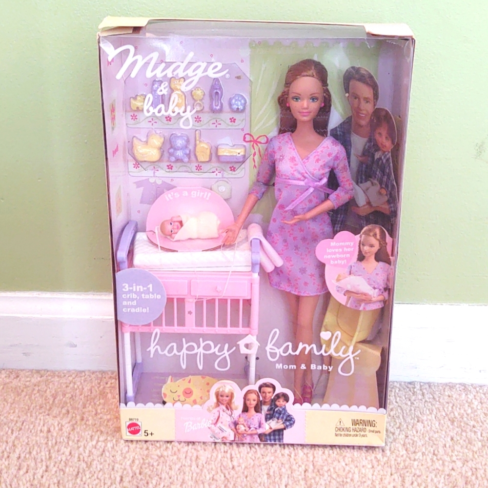 Midge and baby happy family set